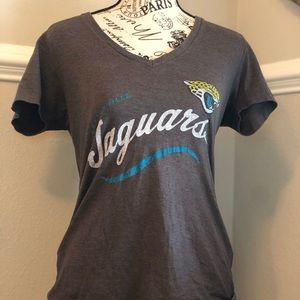 NFL Jaguars v neck